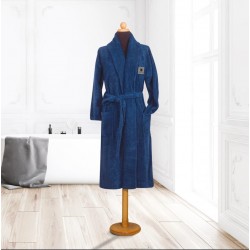 GREENWICH POLO CLUB 3206 Μπουρνούζι ROYAL BLUE 